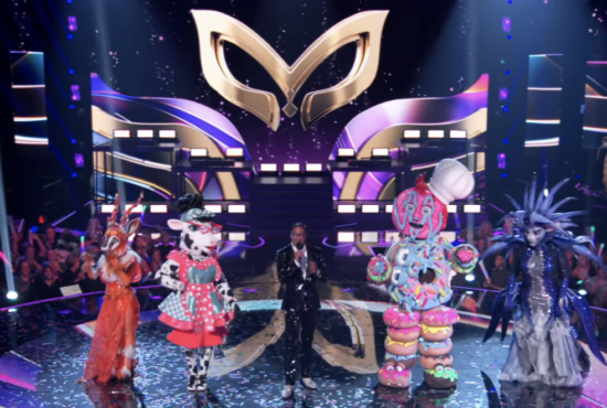 Gazelle, Cow, Donut, and Sea Queen faced off for 'The Masked Singer: Season 10' Golden Trophy. (Screenshot property of FOX)